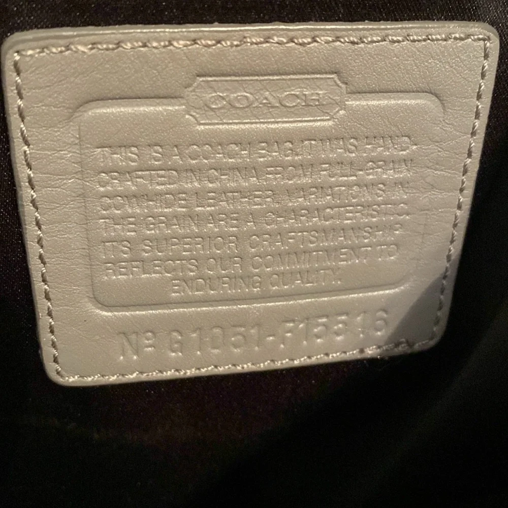 Coach Ashley Patent Leather Carryall - Picture 9 of 16